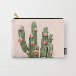 CACTUS AND ROSES Carry-All Pouch