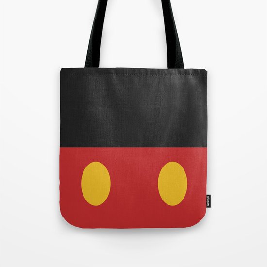 Minimal Mickey Mouse Tote Bag by Ramin Design Shop | Society6