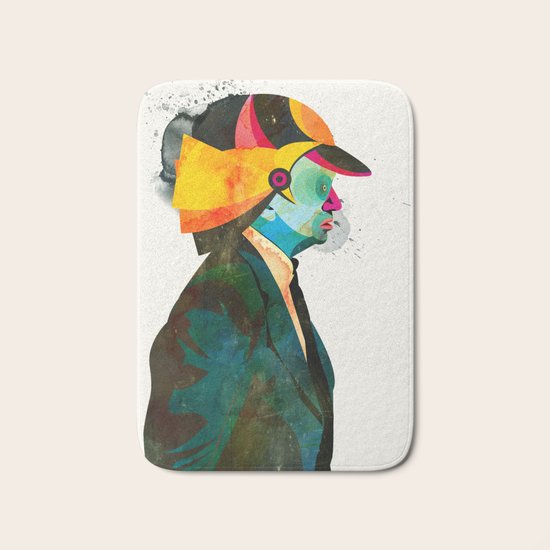 Helmet03 Bath Mat