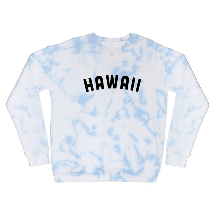 Hawaii - Black Crewneck Sweatshirt