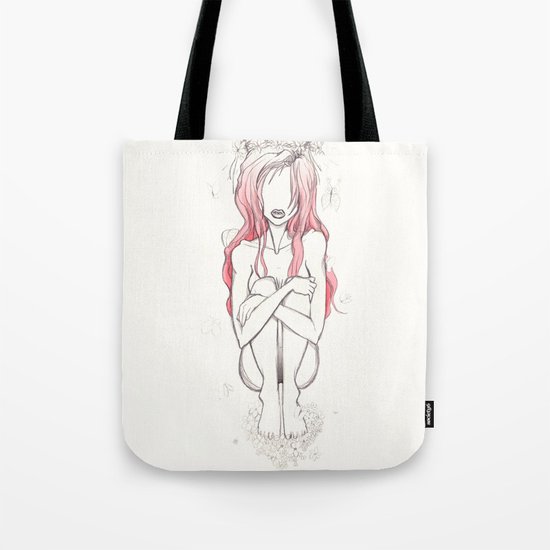 And How the Pollen fell all around your Face Tote Bag