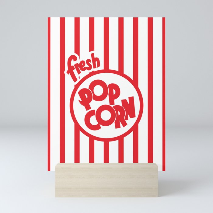 Fresh Popcorn Mini Art Print