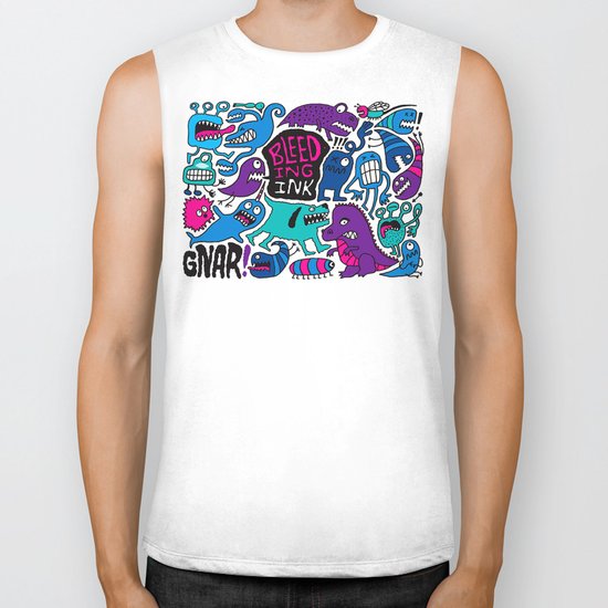 More Monsters Biker Tank