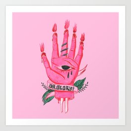 Pink Aesthetic Art Prints For Any Decor Style Society6
