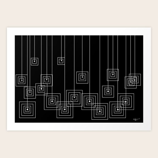 Rain Art Print