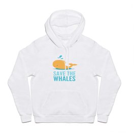 SAVE THE WHALES Hoody
