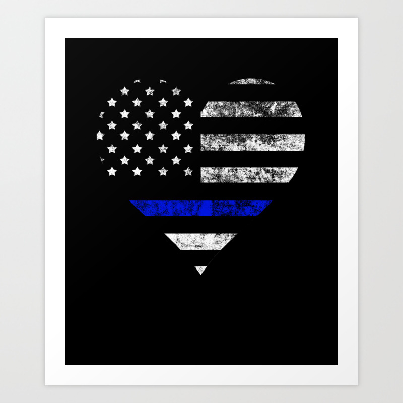 Police USA Flag Thin Blue Line Blue Lives Matter Bath  Beach Pool Towel 