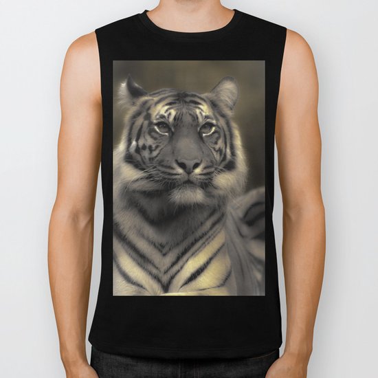 Golden Tiger 4 Biker Tank