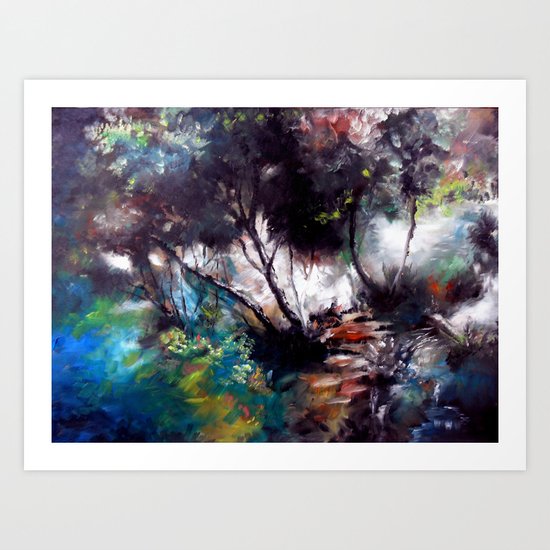çaglayan Art Print