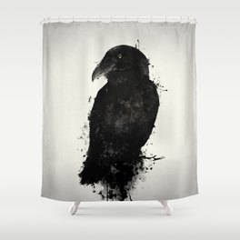 The Raven Shower Curtain