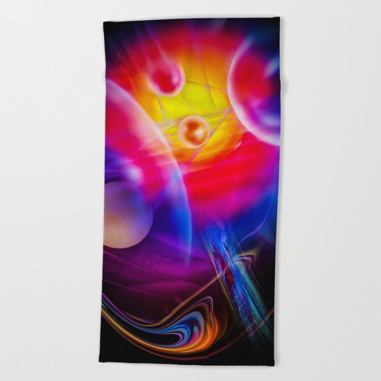 Space and Time Beach Towel