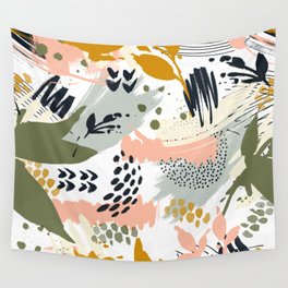 Abstract strokes still life Wall Tapestry