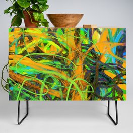 Abstract expressionist Art. Abstract Painting 77. Credenza