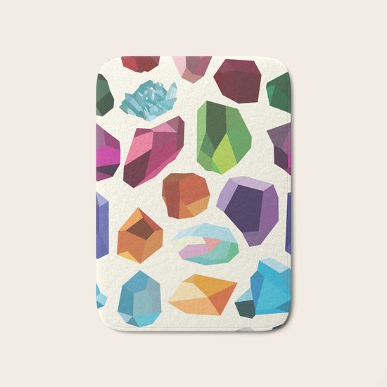 Gemstones Bath Mat