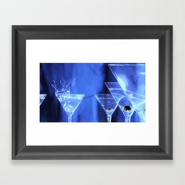 The Martini Framed Art Print