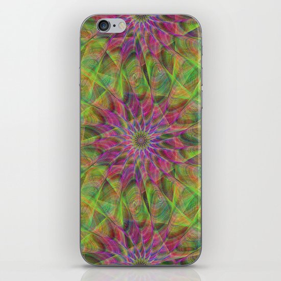 Fractal pattern iPhone & iPod Skin