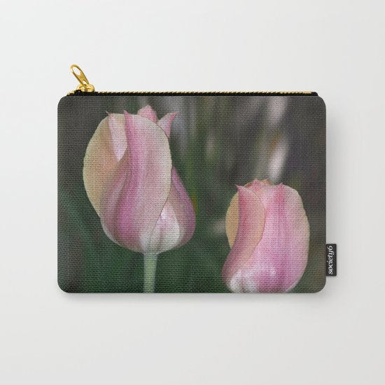 Twin Tulips Carry-All Pouch