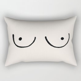 Boobs Rectangular Pillow