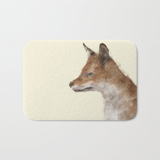 the fox Bath Mat