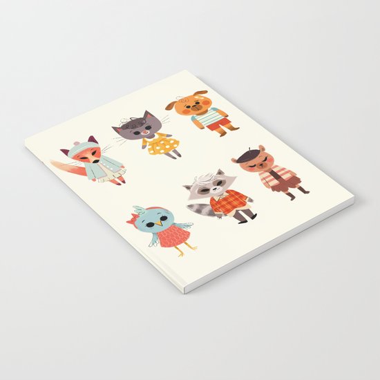 Animal Fashion Notebook