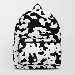 Spots - White and Black Backpack | Graphicdesign, Black, Designeffect, Grayspots, Whitespots, Melange, Pattern, Gray, Blackspots, Whitemelange 