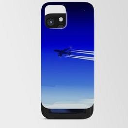 A Jet Heading Home. iPhone Card Case