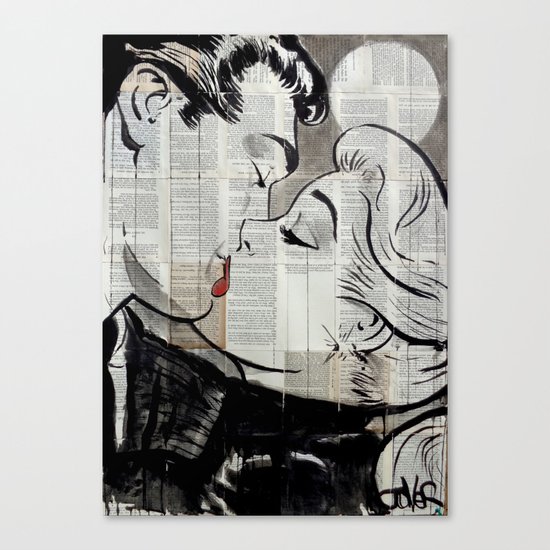 POP KISS Canvas Print