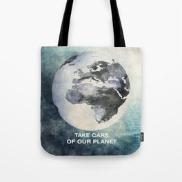 Take care of our planet #2 Tote Bag