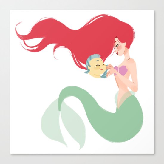 Ariel Canvas Print