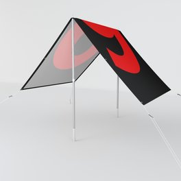 Number 9 (Red & Black) Sun Shade