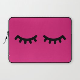 Lashes - Hot Pink Laptop Sleeve