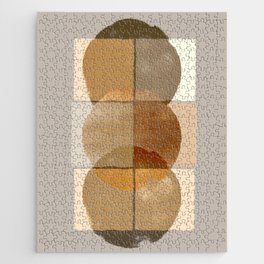 Scandinavian Mid Century Modern Neutrals Jigsaw Puzzle