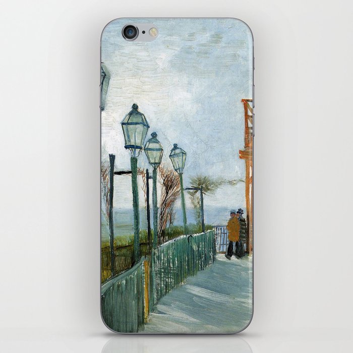 Vincent Van Gogh Belvedere Overlooking Montmartre iPhone Skin