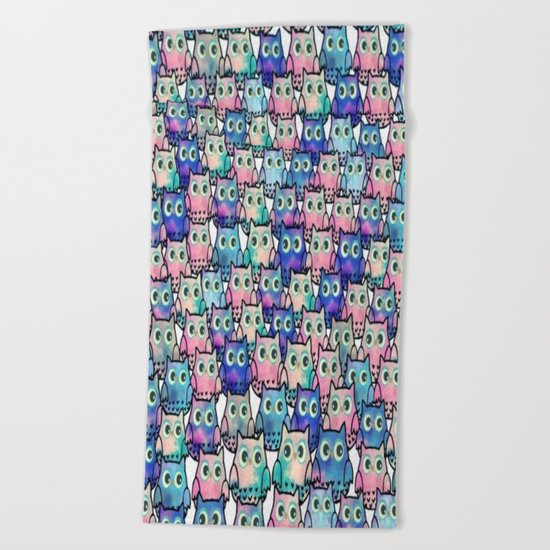 owl-49 Beach Towel