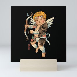 Samurai Cupid Mini Art Print