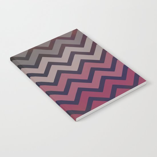 Pink Chevron Notebook