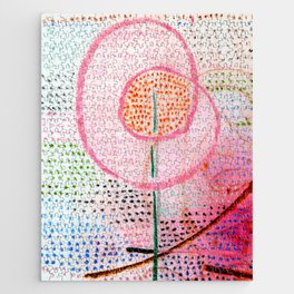 Remix Blossoming  Painting  by Paul Klee Bauhaus  Jigsaw Puzzle