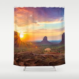 Monument Valley Shower Curtain