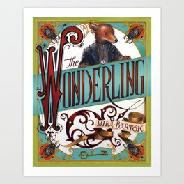 The Wonderling Book Series Art Print