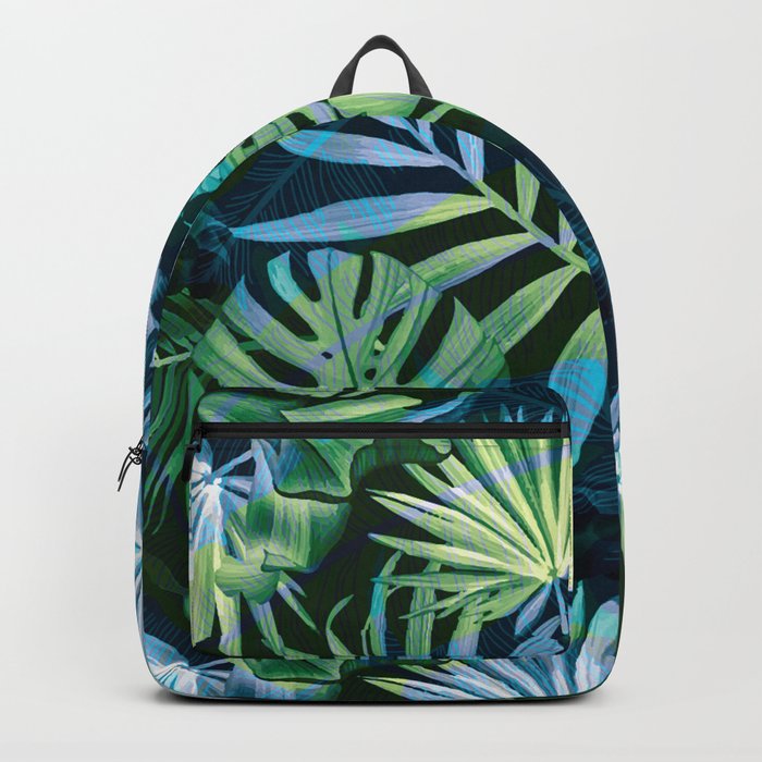 Tropical fiesta - moonlit Backpack