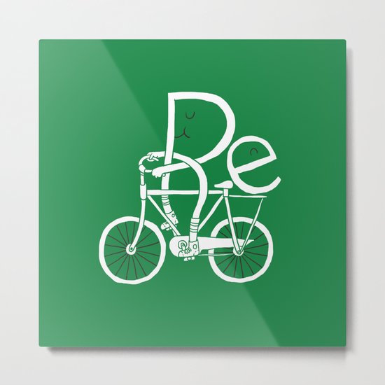 Re-cycling Metal Print