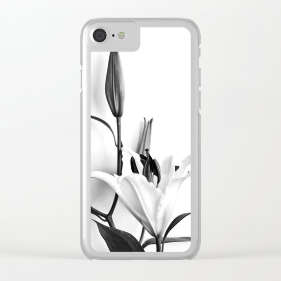Lilium Clear iPhone Case