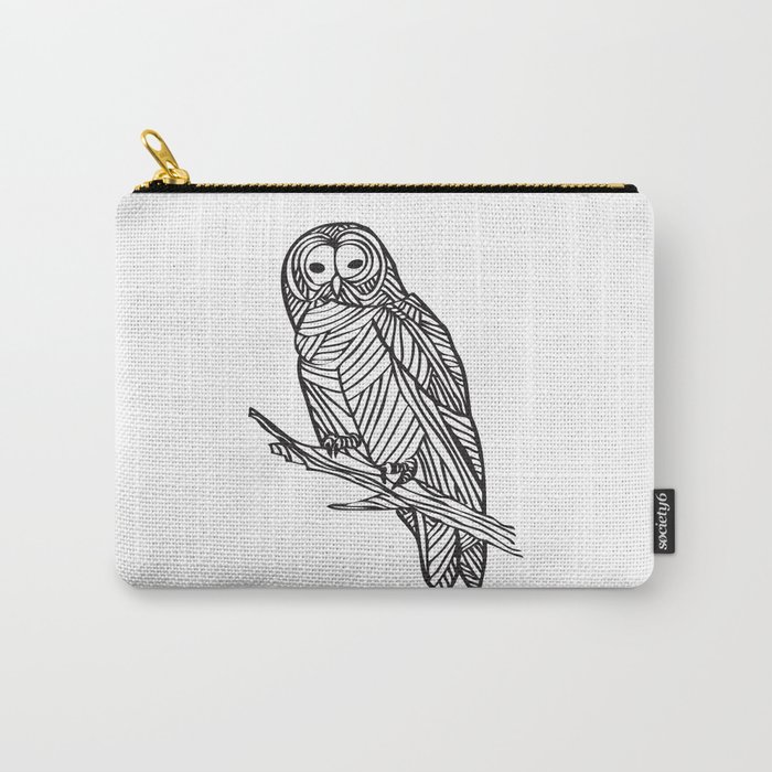 Barred Owl Carry-All Pouch