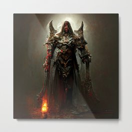 The Corrupt Wizard Metal Print