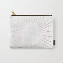 Sunburst Moon Dust Bronze On White Shower Curtain By