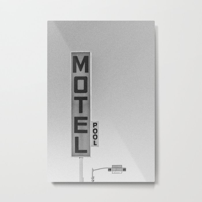 MOTEL Metal Print
