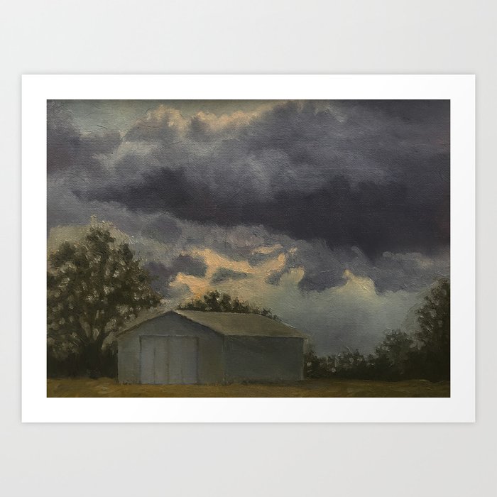Indiana Storm Art Print