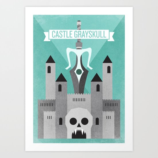 Castle Grayskull Art Print