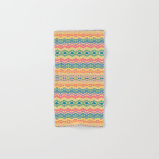 Summer-color Pattern Hand & Bath Towel