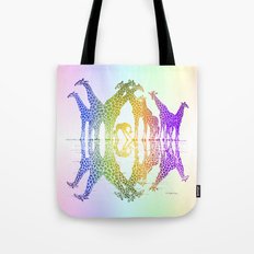 GIRAFFE REFLECTIONS Tote Bag